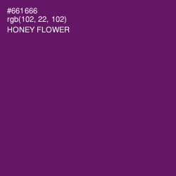 #661666 - Honey Flower Color Image